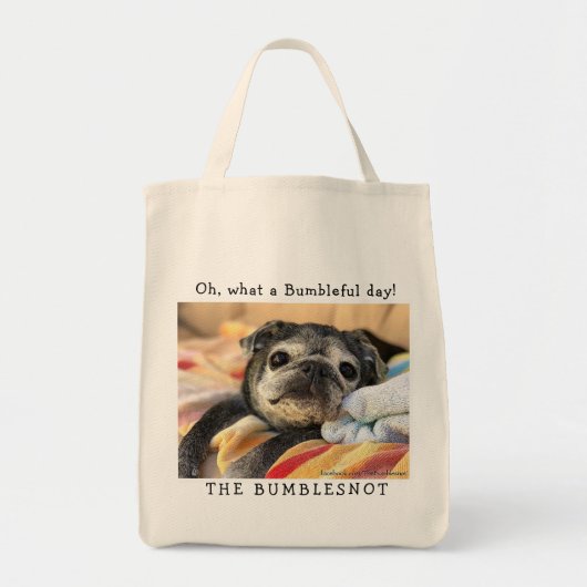 Bumblesnot canvas tas: Wat een geweldige dag! Tote Bag (Voorkant)