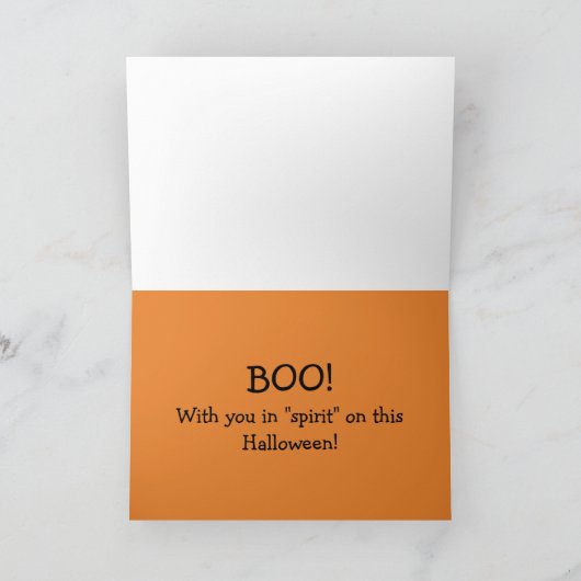 Bumblesnot: De kaart van Halloween (Binnen)