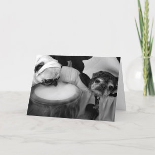 Bumblesnot Halloween-kaart: Iets Brewing Kaart