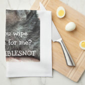 Bumblesnot Kitchen Towel "veeg mijn neus af?" Theedoek (Quarter Fold)