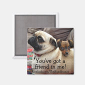 Bumblesnot magneet: Je hebt een vriend in mij! Magneet (Voorkant / Achterkant)