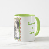 Bumblesnot Mok: Itsy Pug/Rescue is Love Mok (Voorkant rechts)