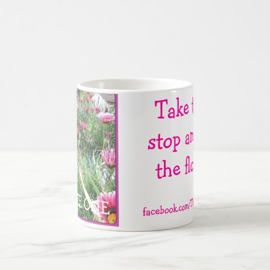 Bumblesnot mok:  Wee One/bloemen Koffiemok (Center)