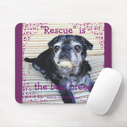 Bumblesnot Mousepad: Redding is de beste pauze Muismat (Met muis)