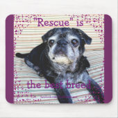 Bumblesnot Mousepad: Redding is de beste pauze Muismat (Voorkant)