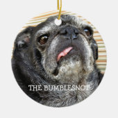 Bumblesnot ornament "wag snort snort" (Voorkant)