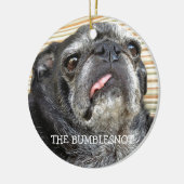Bumblesnot ornament "wag snort snort" (Links)