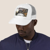 Bumblesnot pet: Ik ben lid van de 'Bumble Crew' Trucker Pet (In situ)