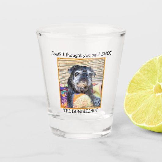 Bumblesnot Shot Glass Glas (Voorkant)