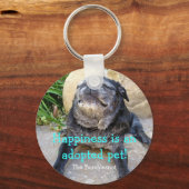 Bumblesnot sleutelhanger: Geluk is een geadopteerd Sleutelhanger (Voorkant)