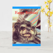 Bumblesnot wenskaart: Happy Birthday Kaart (Gele Bloem)