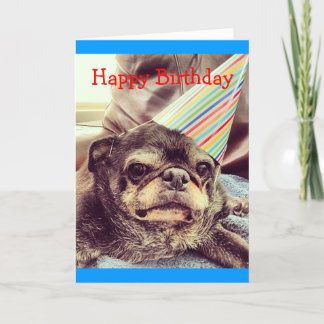Bumblesnot wenskaart: Happy Birthday Kaart