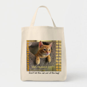 Bumblesse, geen Oranje Kat tas: Laat de kat niet.. Tote Bag