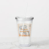 Bumblesse niet: "Oh, wat een bloedige dag!" Acryl Drinkbeker (Achterkant)