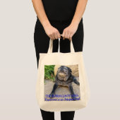 Bumblesse, niet-tebag: Geluk is een Aangenomen Pet Tote Bag (Voorkant (product))
