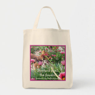 Bumblesse, niet-tebag: Wee One/Flowers Tote Bag