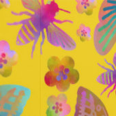 Bumbling Butterflies in de zomer Behang (Zoom)