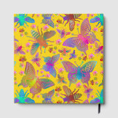 Bumbling Butterflies in de zomer Gastenboek (Achterkant)