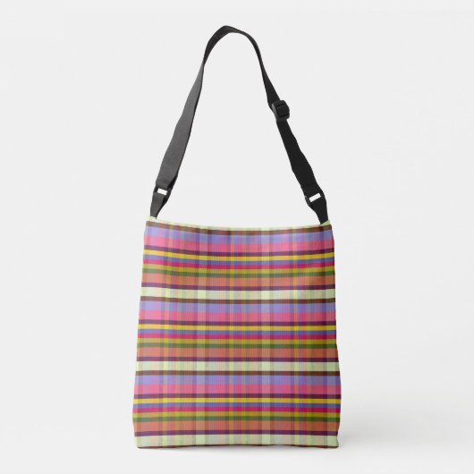Bumbling Plaid BB Crossbody Tas (Achterkant)