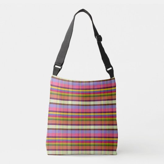 Bumbling Plaid BB Crossbody Tas (Voorkant)