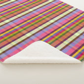 Bumbling Plaid BB Sherpa Deken (3/4)