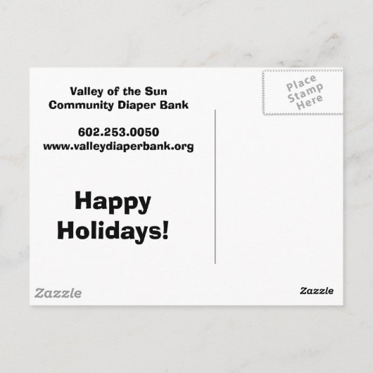 bumbow, dank u van onderaan..., ...onze... briefkaart (Achterkant)