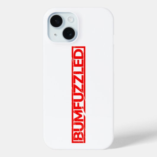 Bumfuzzaninestempel Case-Mate iPhone Case (Achterkant)