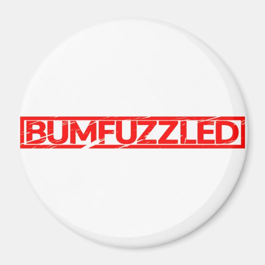 Bumfuzzaninestempel Magneet (Voorkant)