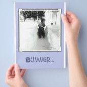 Bummer Boy met sneeuwschok Flyer (Hand)