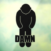 Bummer Window Cling Raamsticker (Vel 3)