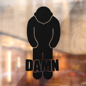 Bummer Window Cling Raamsticker (Vel 2)