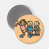 Bummin' around knop. magneet (Voorkant / Achterkant)