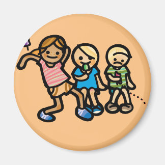 Bummin' around knop. magneet