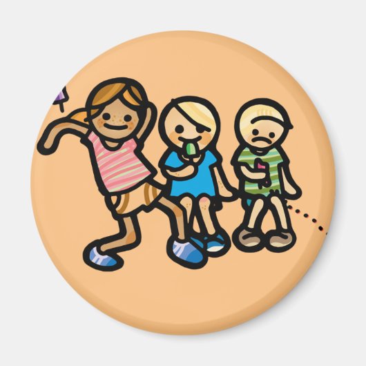 Bummin' around knop. magneet (Voorkant)