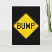 Bump Ahead Mother To Be Cute New Moms Women  Kaart (Voorkant)