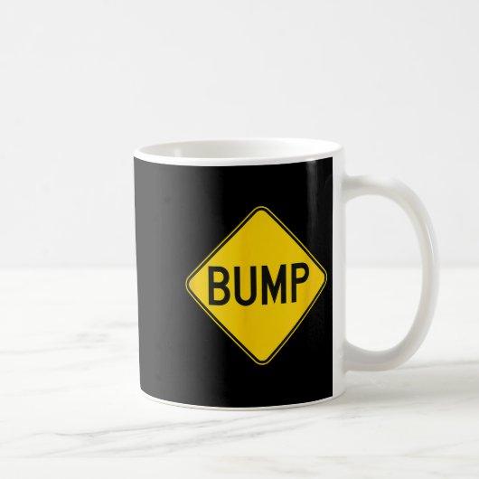 Bump Ahead Mother To Be Cute New Moms Women  Koffiemok (Rechts)
