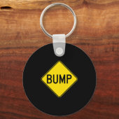 Bump Ahead Mother To Be Cute New Moms Women Premiu Sleutelhanger (Voorkant)