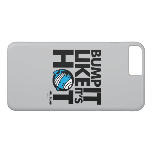 Bump het alsof het hete versie 1 is Case-Mate iPhone case (Achterkant (Horizontaal))