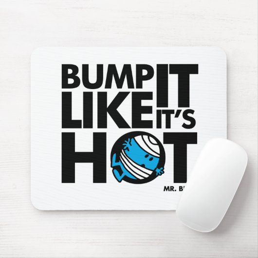 Bump het alsof het hete versie 1 is muismat (Met muis)