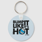 Bump het alsof het hete versie 1 is sleutelhanger (Achterkant)