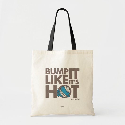 Bump het alsof het hete versie 2 is tote bag (Voorkant)