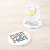 Bump het alsof het hete versie 2 is zandsteen onderzetter (Zijkant)