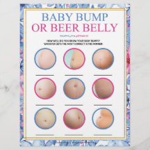 Bump of beer Belly (baby)