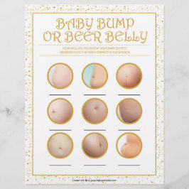 Bump of beer Belly [Gulden Sparkles] Briefhoofd