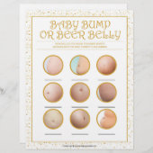 Bump of beer Belly [Gulden Sparkles] Briefhoofd (Voorkant / Achterkant)