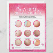 Bump of beer Belly [Sneeuwroze] Briefhoofd (Voorkant / Achterkant)