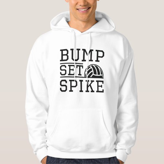 Bump Set Spike Hoodie (Voorkant)