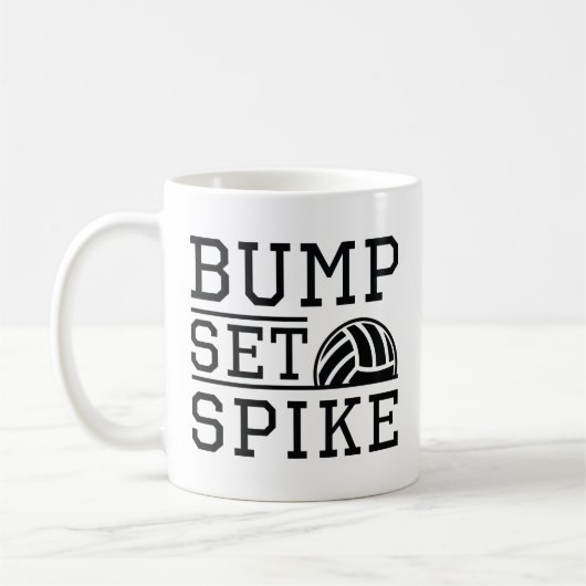 Bump Set Spike Koffiemok (Links)