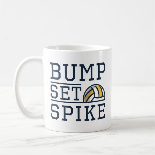Bump Set Spike Koffiemok (Links)