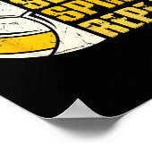 Bump Set Spike Repat Volleyball Funny Poster (Hoek)
